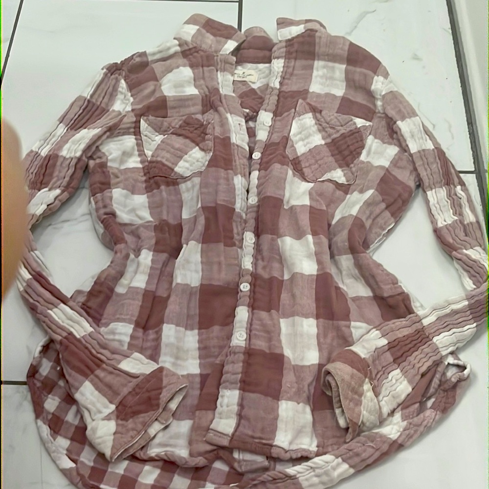THREAD & SUPPLY COZY PINK FLANNEL